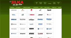 Desktop Screenshot of products.silicaappliance.com