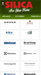 Mobile Screenshot of products.silicaappliance.com